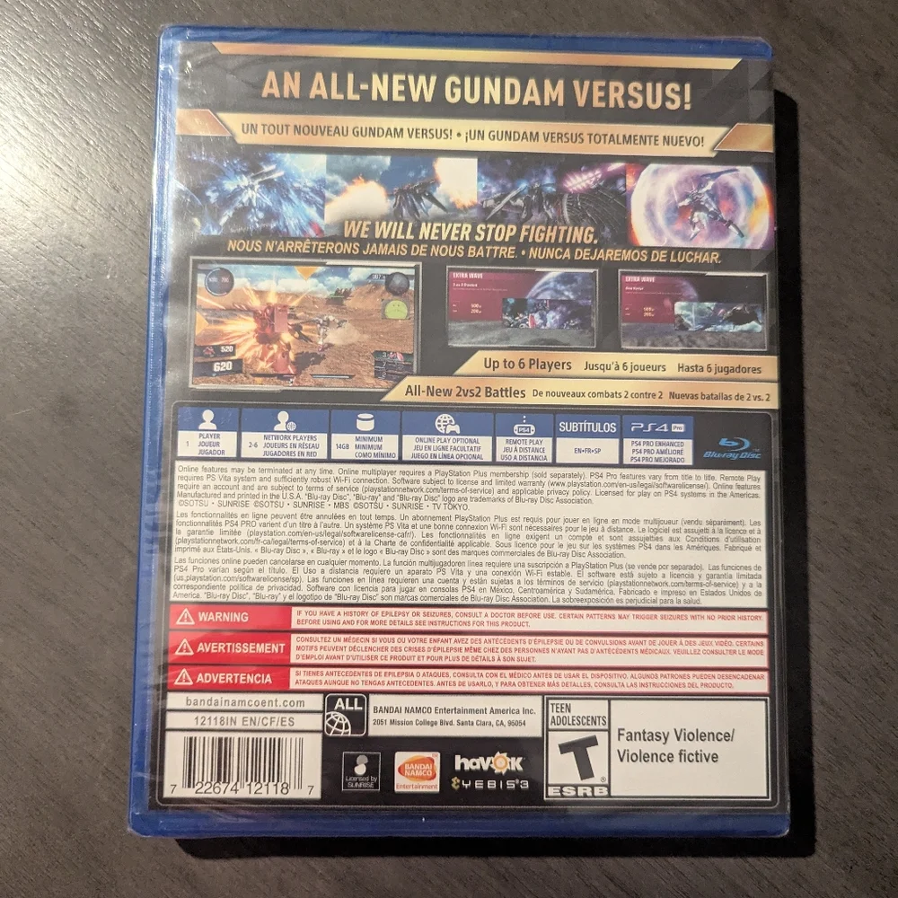 Gundam Versus - Sony PlayStation 4